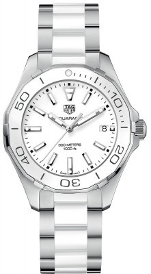 AAA Replica Tag Heuer Aquaracer Quartz 35mm Ladies Watch way131b.ba0914